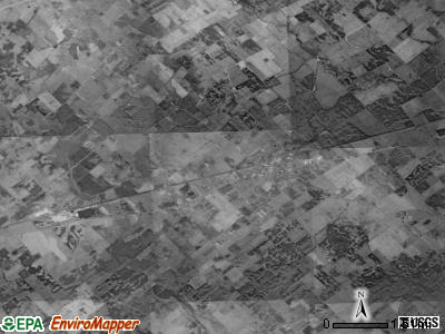 Richland township, Ohio satellite photo by USGS