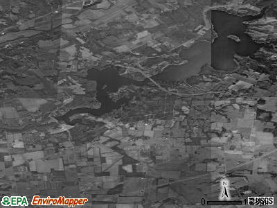 Massie township, Ohio satellite photo by USGS