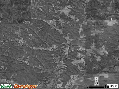 Swan township, Ohio satellite photo by USGS
