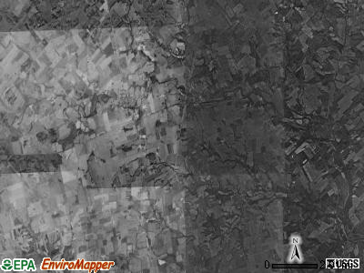 Fairfield township, Ohio satellite photo by USGS