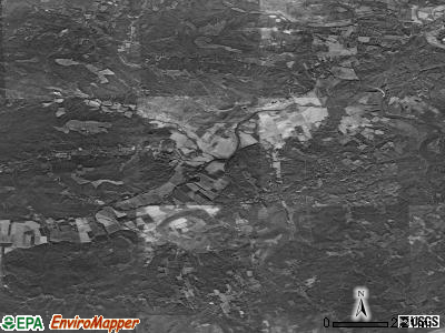 Twin township, Ohio satellite photo by USGS