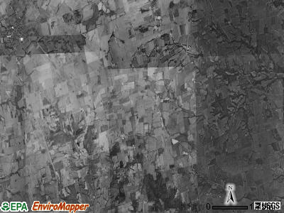 Penn township, Ohio satellite photo by USGS