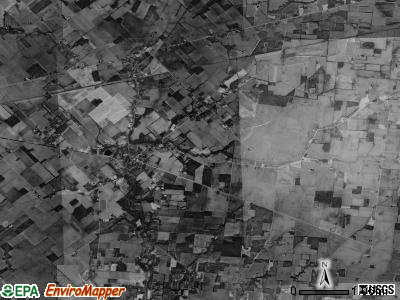 Jefferson township, Ohio satellite photo by USGS