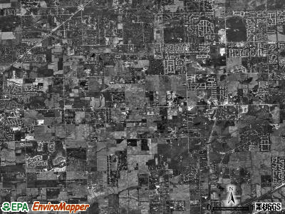 Homer township, Illinois satellite photo by USGS