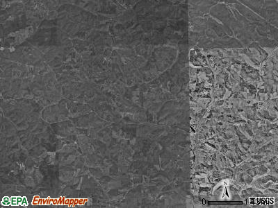 Morgan township, Ohio satellite photo by USGS