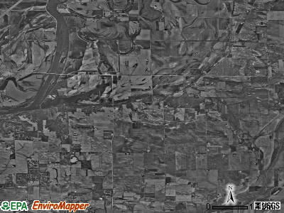 Phenix township, Illinois satellite photo by USGS