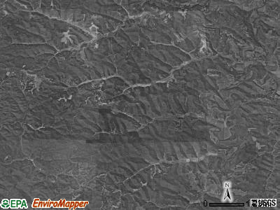 Aid township, Ohio satellite photo by USGS