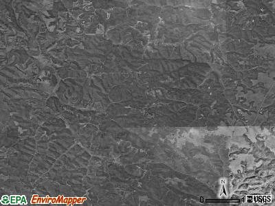 Mason township, Ohio satellite photo by USGS