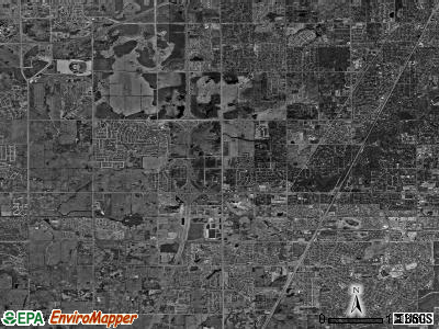 Rich township, Illinois satellite photo by USGS