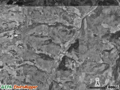 Liberty township, Pennsylvania satellite photo by USGS