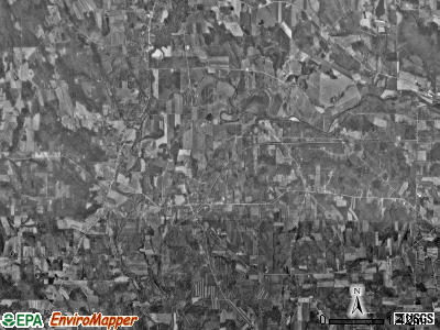 LeBoeuf township, Pennsylvania satellite photo by USGS