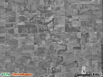 Seward township, Illinois satellite photo by USGS