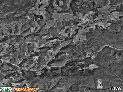 Sweden township, Pennsylvania satellite photo by USGS