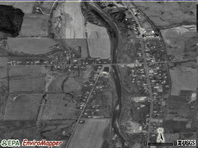 Putnam township, Pennsylvania satellite photo by USGS