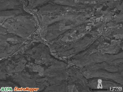 Hamilton township, Pennsylvania satellite photo by USGS