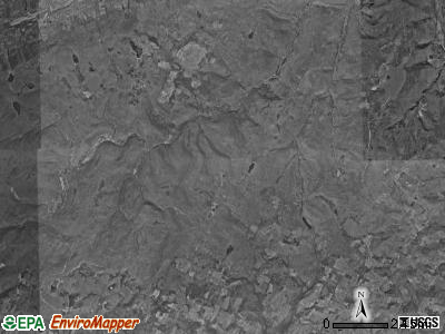 Overton township, Pennsylvania satellite photo by USGS