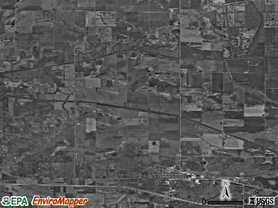 Atkinson township, Illinois satellite photo by USGS
