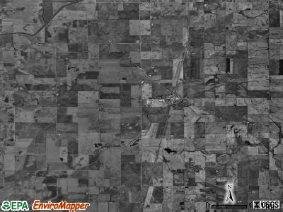 Manlius township, Illinois satellite photo by USGS