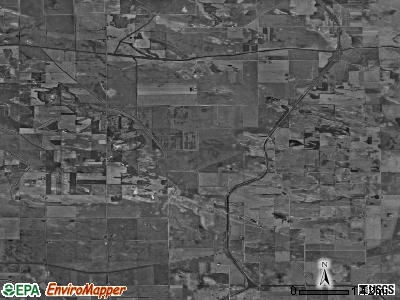 Gold township, Illinois satellite photo by USGS
