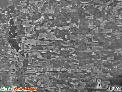 East Fallowfield township, Pennsylvania satellite photo by USGS