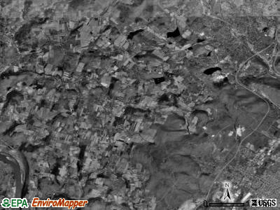 Newton township, Pennsylvania satellite photo by USGS
