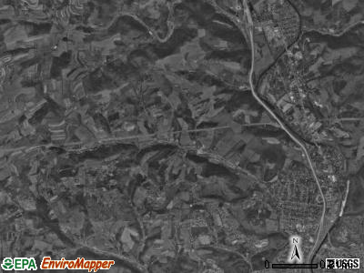 Old Lycoming township, Pennsylvania satellite photo by USGS
