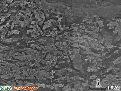 Jordan township, Pennsylvania satellite photo by USGS