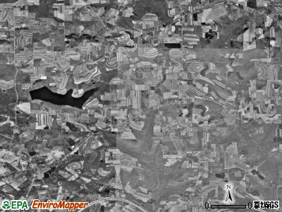 Salem township, Pennsylvania satellite photo by USGS