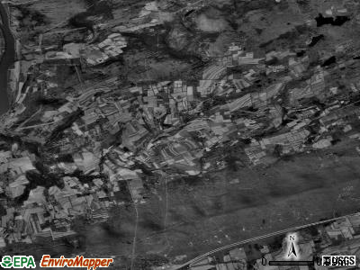 Hollenback township, Pennsylvania satellite photo by USGS