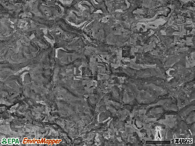 McCalmont township, Pennsylvania satellite photo by USGS