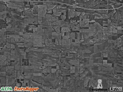 Cornwall township, Illinois satellite photo by USGS