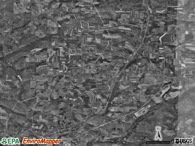 Henderson township, Pennsylvania satellite photo by USGS