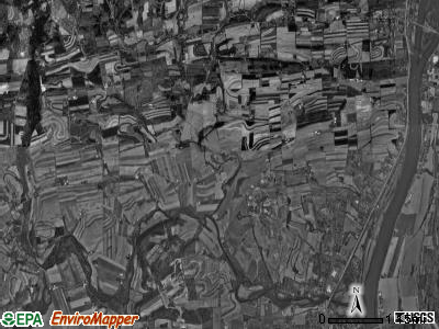 Kelly township, Pennsylvania satellite photo by USGS