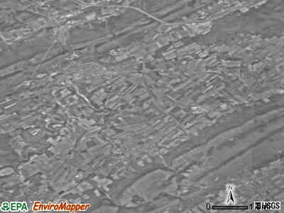 Spring township, Pennsylvania satellite photo by USGS