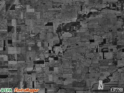 Wilton township, Illinois satellite photo by USGS