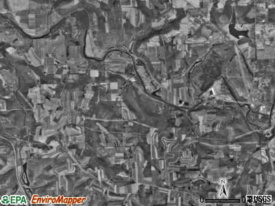 Marion township, Pennsylvania satellite photo by USGS