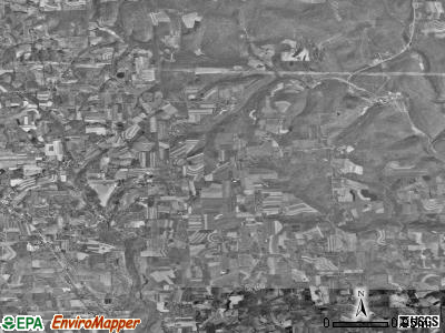 Winfield township, Pennsylvania satellite photo by USGS