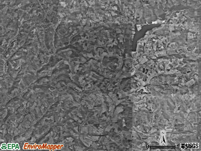 Plumcreek township, Pennsylvania satellite photo by USGS