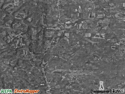 Middlesex township, Pennsylvania satellite photo by USGS