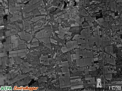 Lower Nazareth township, Pennsylvania satellite photo by USGS