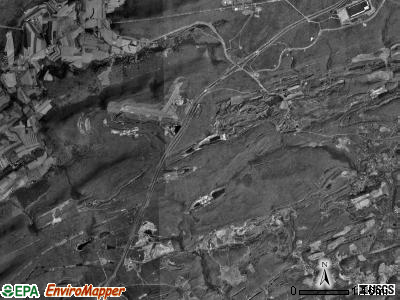 Foster township, Pennsylvania satellite photo by USGS
