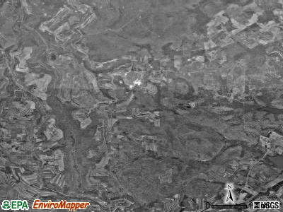 Chest township, Pennsylvania satellite photo by USGS