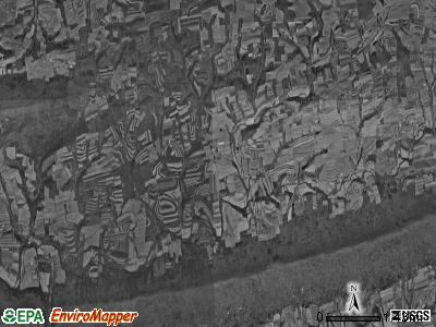 Upper Mahantongo township, Pennsylvania satellite photo by USGS