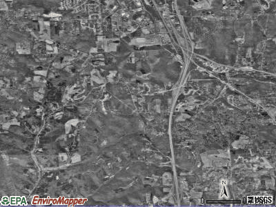 Marshall township, Pennsylvania satellite photo by USGS