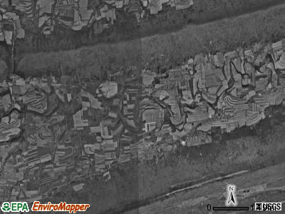 Hubley township, Pennsylvania satellite photo by USGS