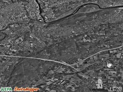 Salisbury township, Pennsylvania satellite photo by USGS