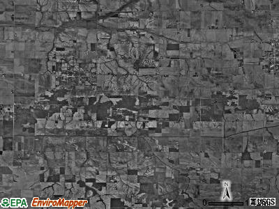 Andover township, Illinois satellite photo by USGS