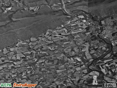 Tilden township, Pennsylvania satellite photo by USGS