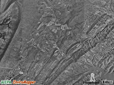 Walker township, Pennsylvania satellite photo by USGS