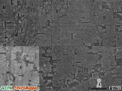 Yellowhead township, Illinois satellite photo by USGS